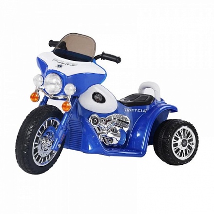 Мотоцикл - Bugati на аккумуляторе, синий 